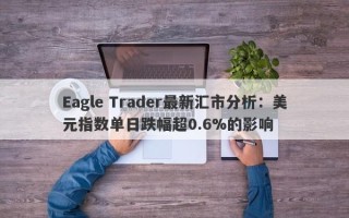 Eagle Trader最新汇市分析：美元指数单日跌幅超0.6%的影响