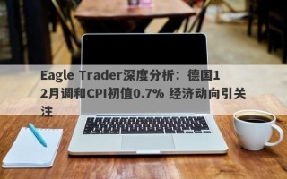 Eagle Trader深度分析：德国12月调和CPI初值0.7% 经济动向引关注