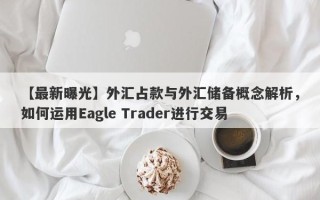 【最新曝光】外汇占款与外汇储备概念解析，如何运用Eagle Trader进行交易