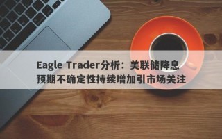 Eagle Trader分析：美联储降息预期不确定性持续增加引市场关注