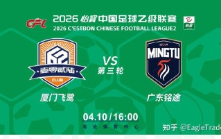 官方赛事合作商 EagleTrader全程助力2026中乙厦门主场赛事