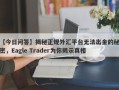 【今日问答】揭秘正规外汇平台无法出金的秘密，Eagle Trader为你揭示真相