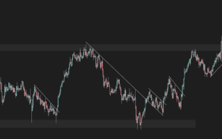 你喜欢用水平线标支撑和阻力？还是趋势线？