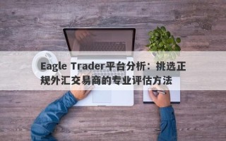 Eagle Trader平台分析：挑选正规外汇交易商的专业评估方法