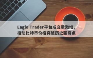 Eagle Trader平台成交量激增，推动比特币价格突破历史新高点