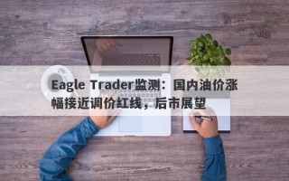 Eagle Trader监测：国内油价涨幅接近调价红线，后市展望