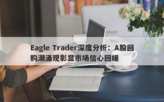 Eagle Trader深度分析：A股回购潮涌现彰显市场信心回暖