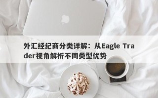 外汇经纪商分类详解：从Eagle Trader视角解析不同类型优势