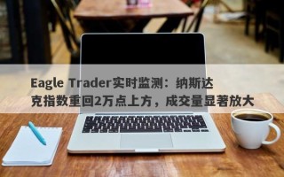 Eagle Trader实时监测：纳斯达克指数重回2万点上方，成交量显著放大