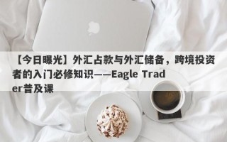 【今日曝光】外汇占款与外汇储备，跨境投资者的入门必修知识——Eagle Trader普及课