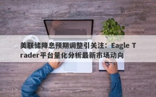 美联储降息预期调整引关注：Eagle Trader平台量化分析最新市场动向