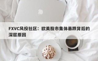 FXVC风投社区：欧美股市集体暴跌背后的深层原因