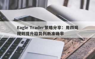 Eagle Trader策略分享：用四周规则提升趋势判断准确率