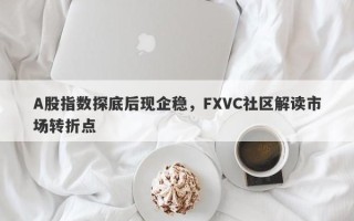 A股指数探底后现企稳，FXVC社区解读市场转折点