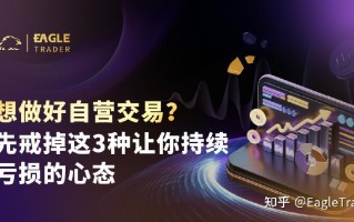 想做好自营交易？先戒掉这3种让你持续亏损的心态