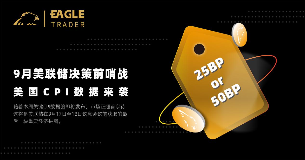 9月美联储决策前哨战——美国CPI数据来袭-第1张图片-EagleTrader 9月美联储决策前哨战——美国CPI数据来袭-第1张图片-EagleTrader