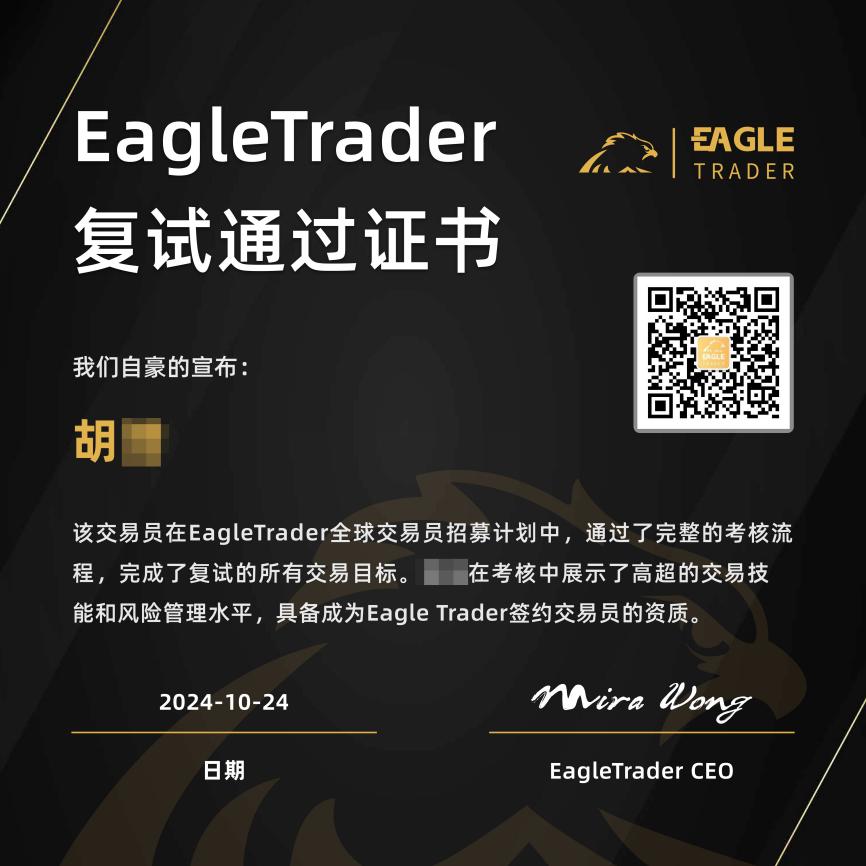 [外汇交易员考核]EagleTrader交易员分润已超100W美金！用收益彰显交易实力-第5张图片-EagleTrader