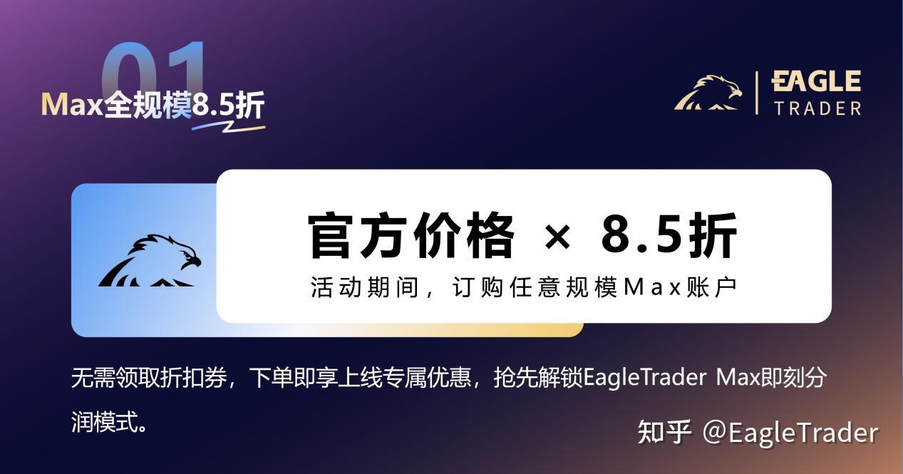 EagleTrader Max震撼上线|免考核模式享90%分润-第3张图片-EagleTrader