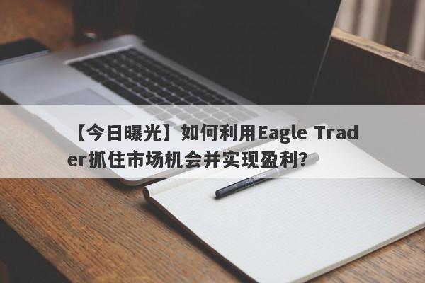 【今日曝光】如何利用Eagle Trader抓住市场机会并实现盈利？-第1张图片-Eagle Trader