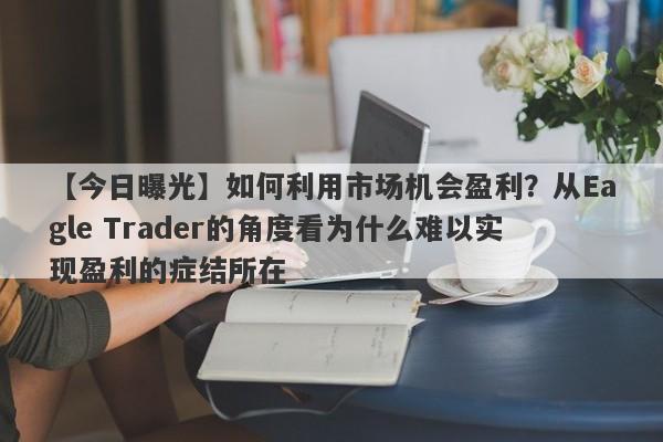 【今日曝光】如何利用市场机会盈利？从Eagle Trader的角度看为什么难以实现盈利的症结所在-第1张图片-Eagle Trader