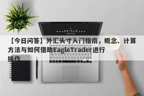 【今日问答】外汇头寸入门指南，概念、计算方法与如何借助EagleTrader进行操作-第1张图片-Eagle Trader