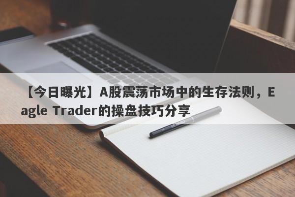 【今日曝光】A股震荡市场中的生存法则，Eagle Trader的操盘技巧分享-第1张图片-Eagle Trader