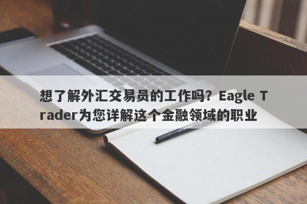 想了解外汇交易员的工作吗？Eagle Trader为您详解这个金融领域的职业-第1张图片-Eagle Trader